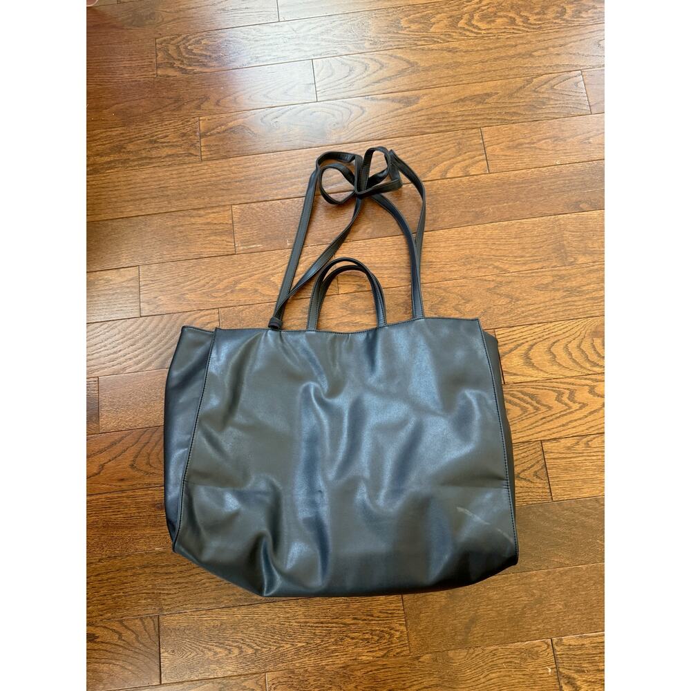 Telfar Large Black Shopper Tote — Iconic & Practical